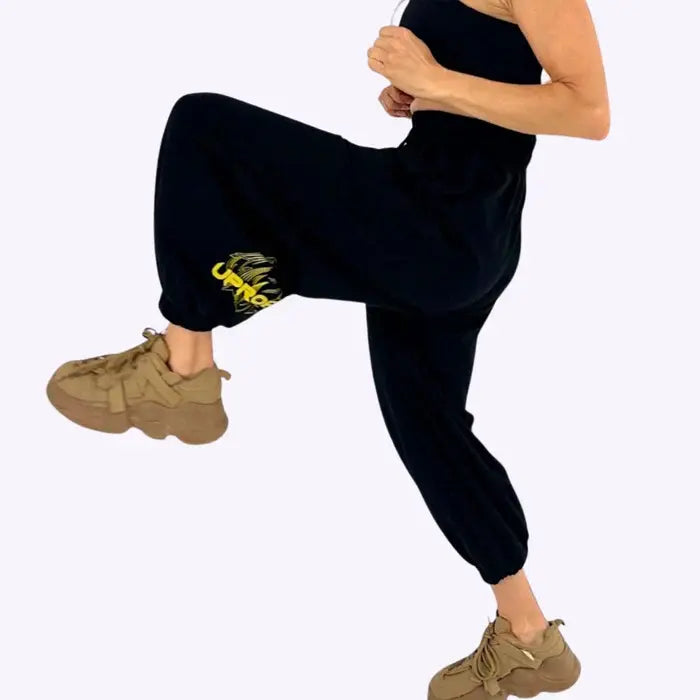 Uproar Freestyle Sweatpants Black - MASA