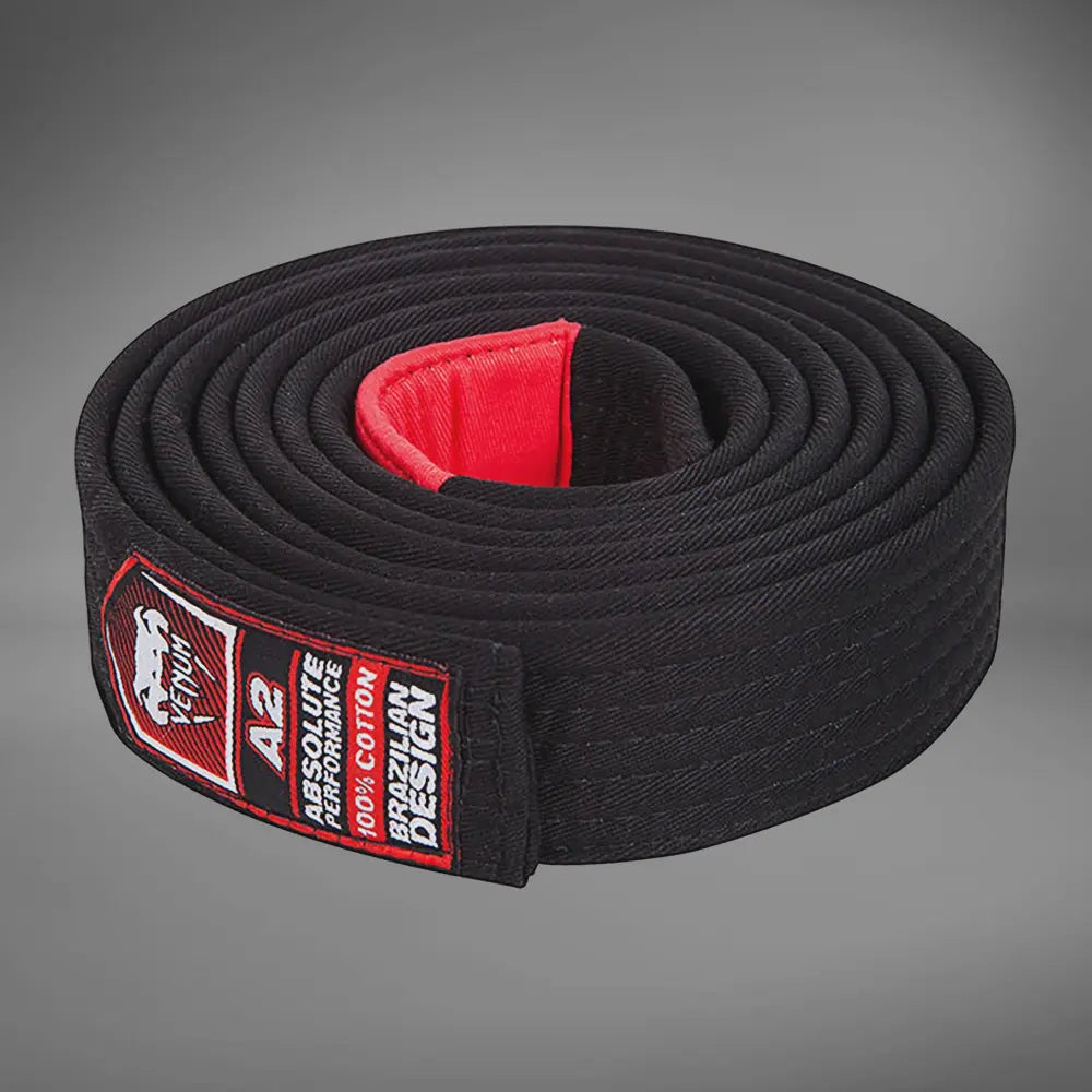 Venum BJJ Belt - Black - MASA