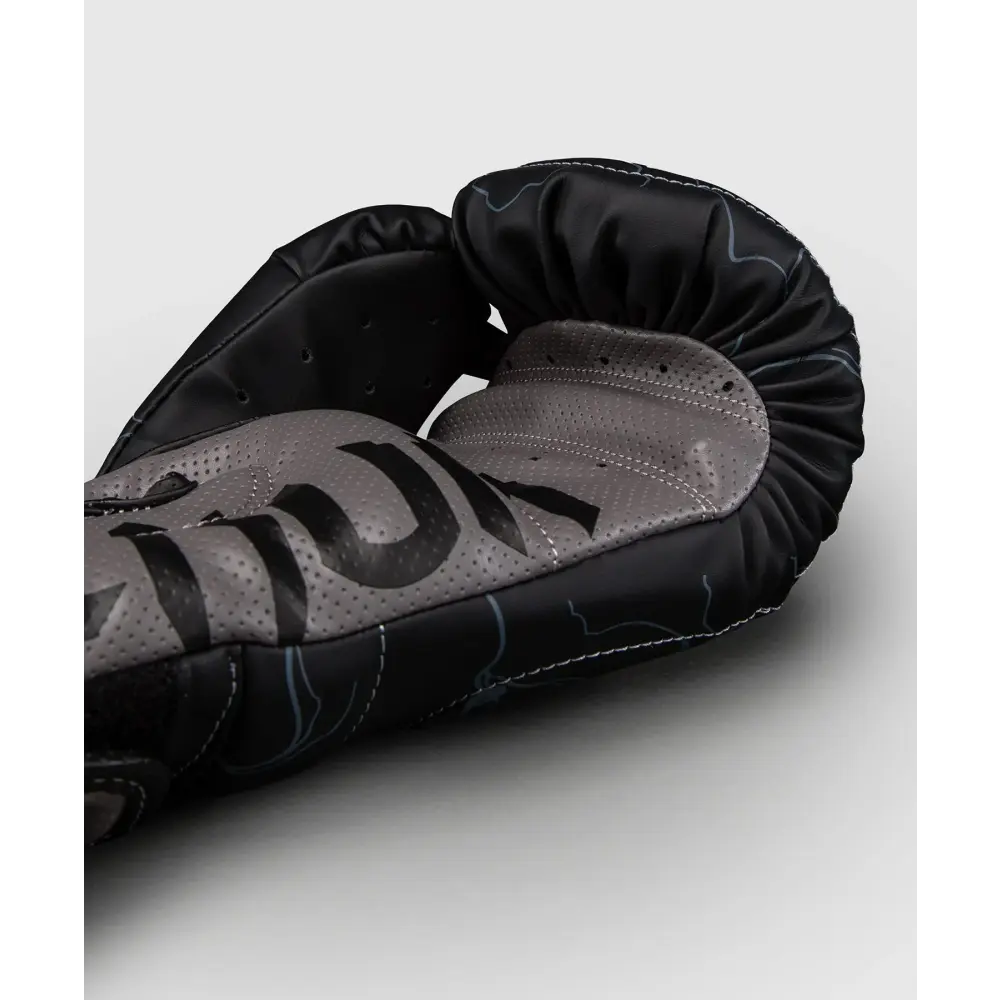 Venum Thunder Dragon Boxing Gloves - Black/Grey/Copper - Muay Thai gloves
