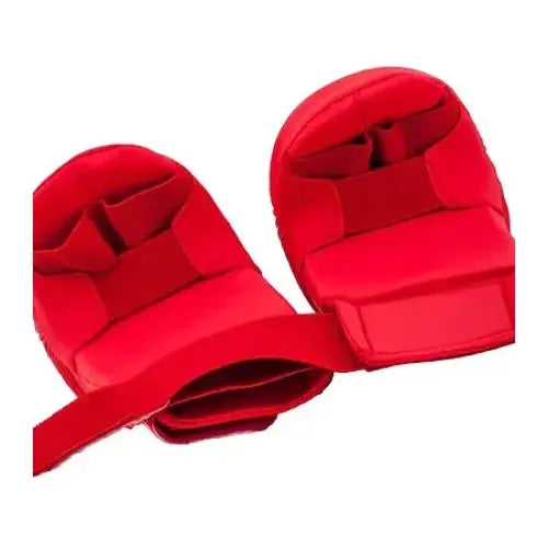 Red Karate gloves - quality elastic for excellent fit
