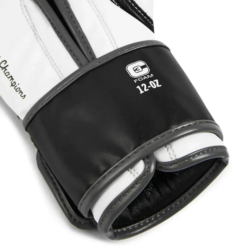 Everlast Powerlock OG Advanced Boxing Gloves - Black/White/Grey