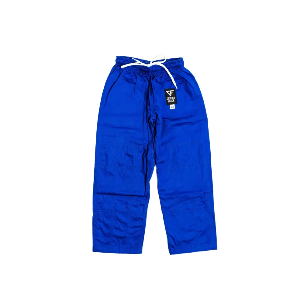 Ground Force Basic Kids BJJ Gi - Blue - Martial Arts Supplies Perth