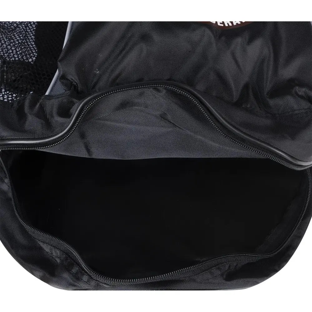 Zip pocket at the bottom to secure items 