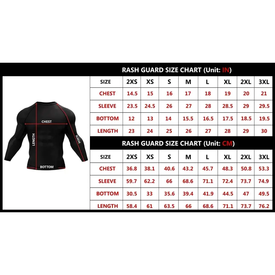 Kanji Black BJJ Rash Guard
