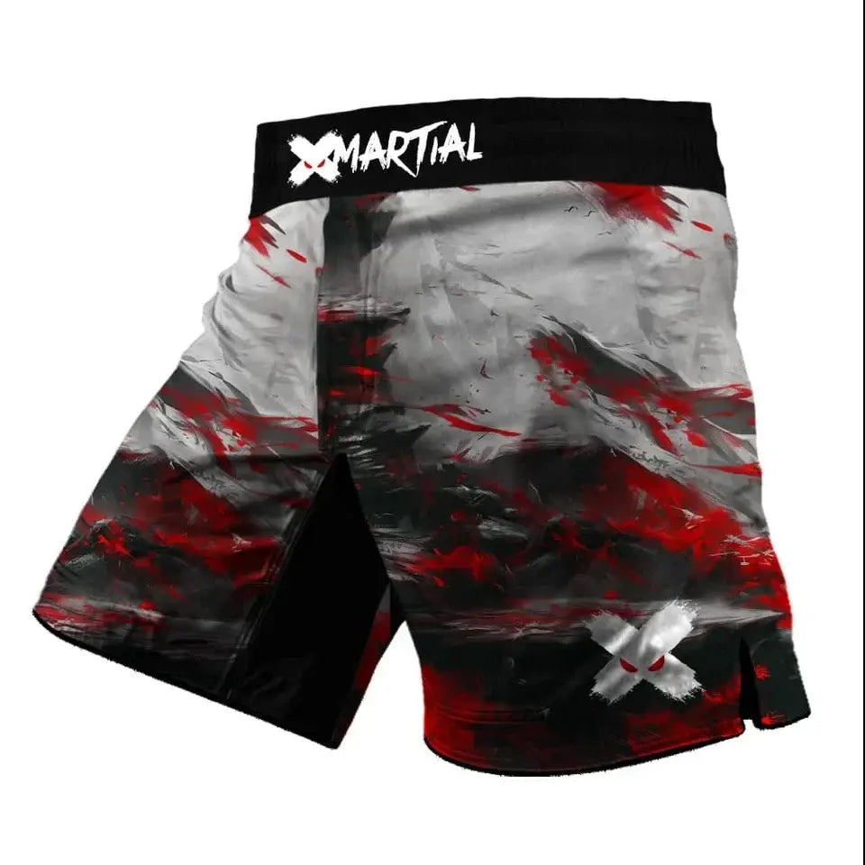 Shredded Panda 2.0 Hybrid BJJ Shorts - MASA