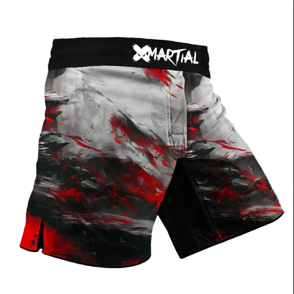 Shredded Panda 2.0 Hybrid BJJ Shorts - MASA
