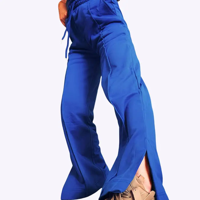 Uproar Roxxi Wide Leg Blue Bell Sweatpants - MASA