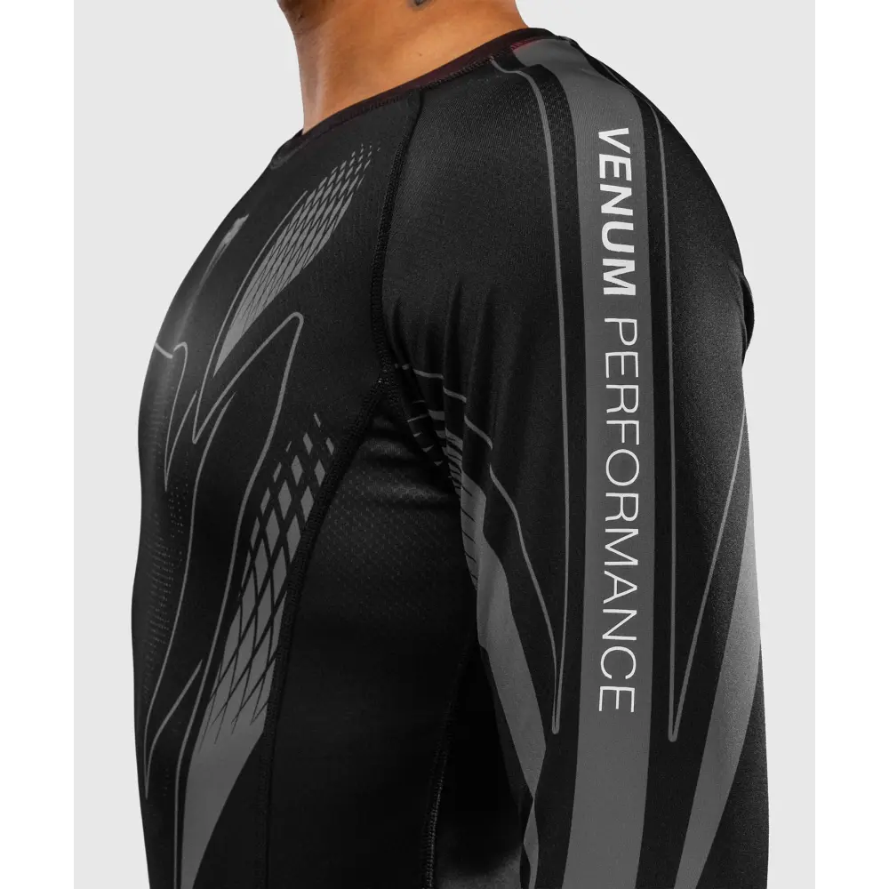 Venum Amazonia Reborn Long Sleeve Rashguard - Black/Grey