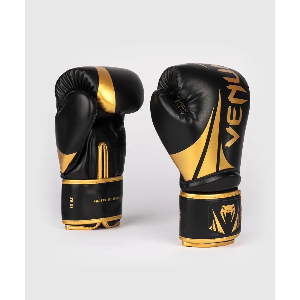 Venum Challenger 2.5 Boxing Gloves – Black/Gold - MASA