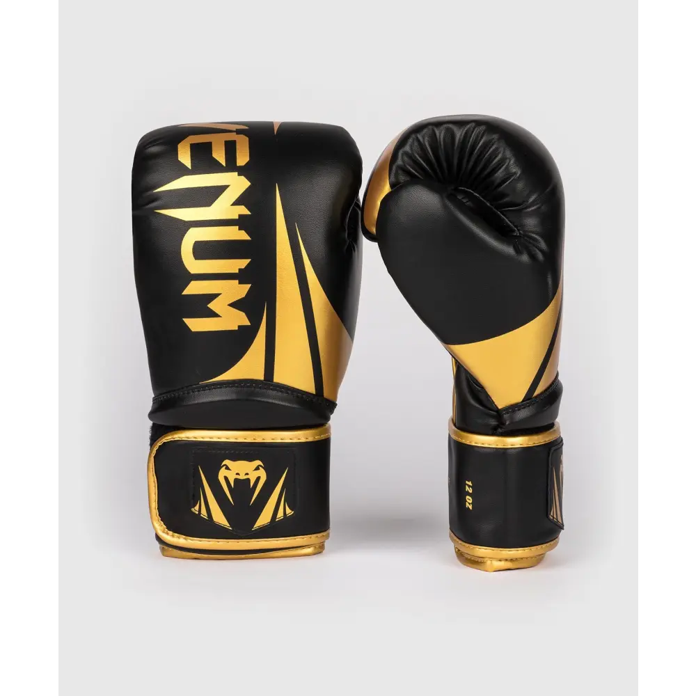 Venum Challenger 2.5 Boxing Gloves – Black/Gold - MASA