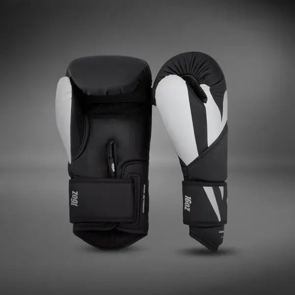 Venum Challenger 4.0 Boxing Gloves - Black/White - MASA