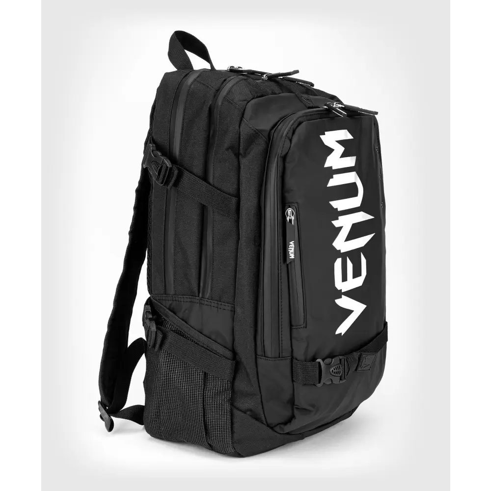 Venum Challenger Pro Evo Backpack - Black/White - Side View
