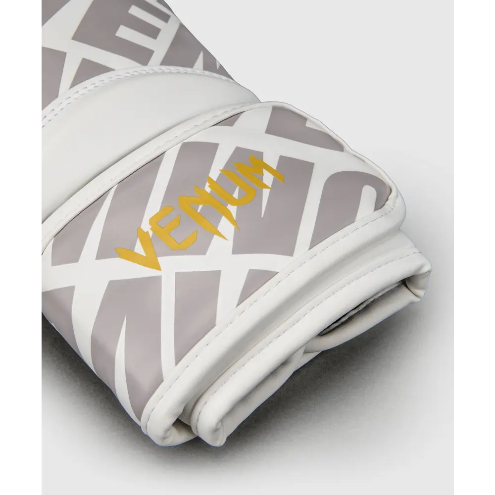 Venum Contender 1.5 XT 3D Boxing Gloves - White/ Gold
