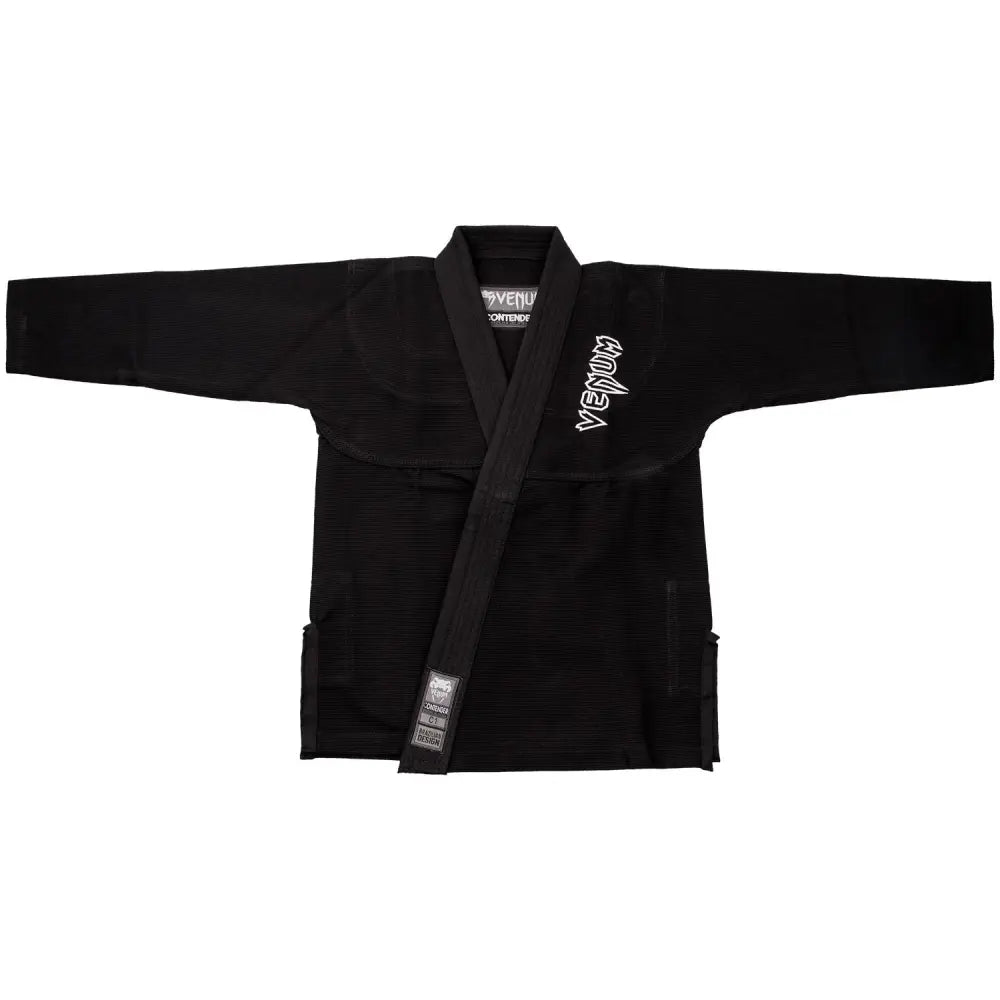 Venum Contender Kids BJJ Gi - Black - Australia