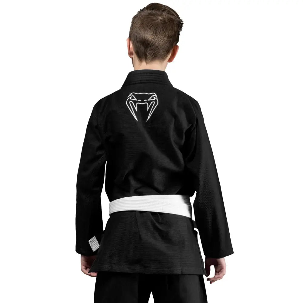 Venum Contender Kids BJJ Gi - Black - Australia