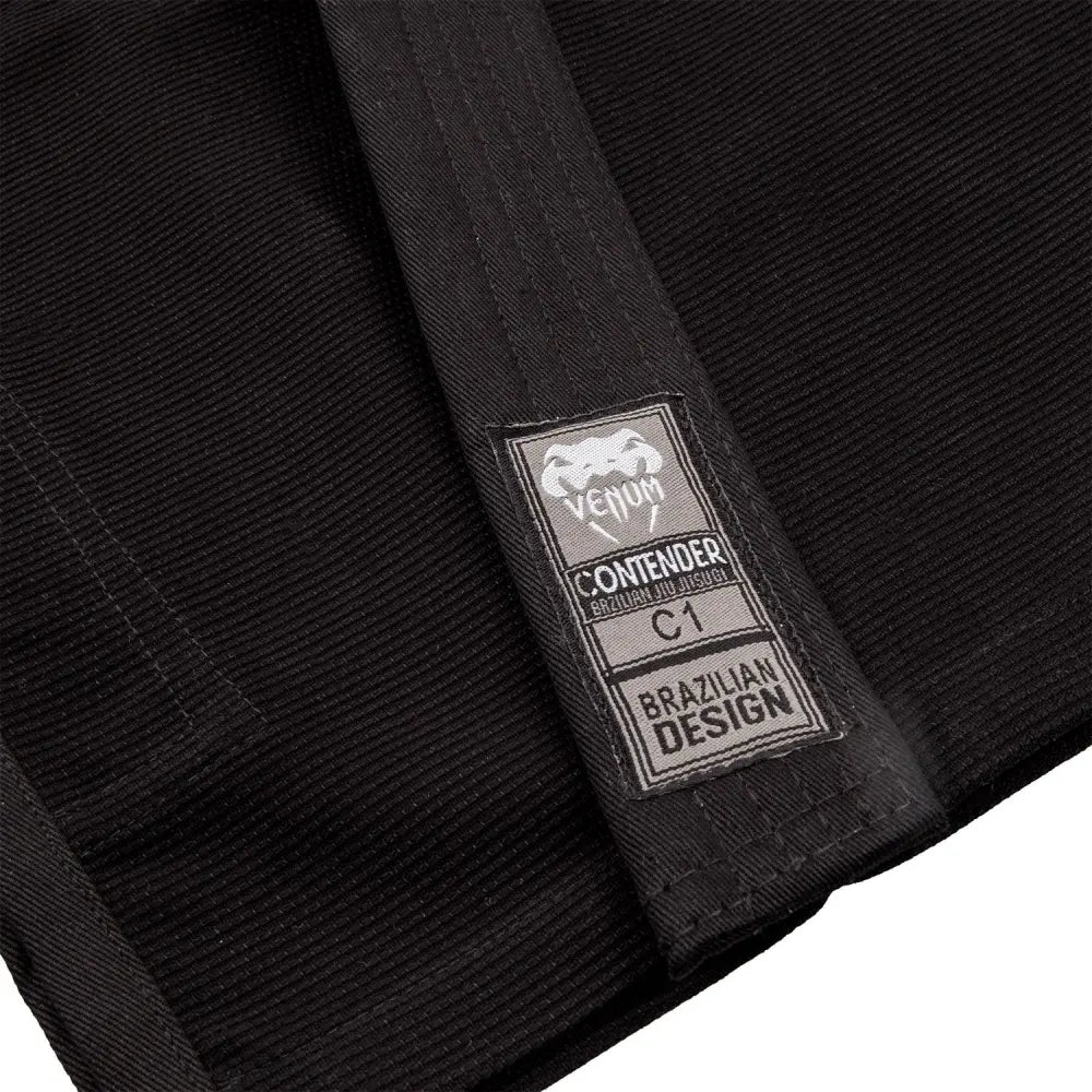 Venum Contender Kids BJJ Gi - Black - Australia