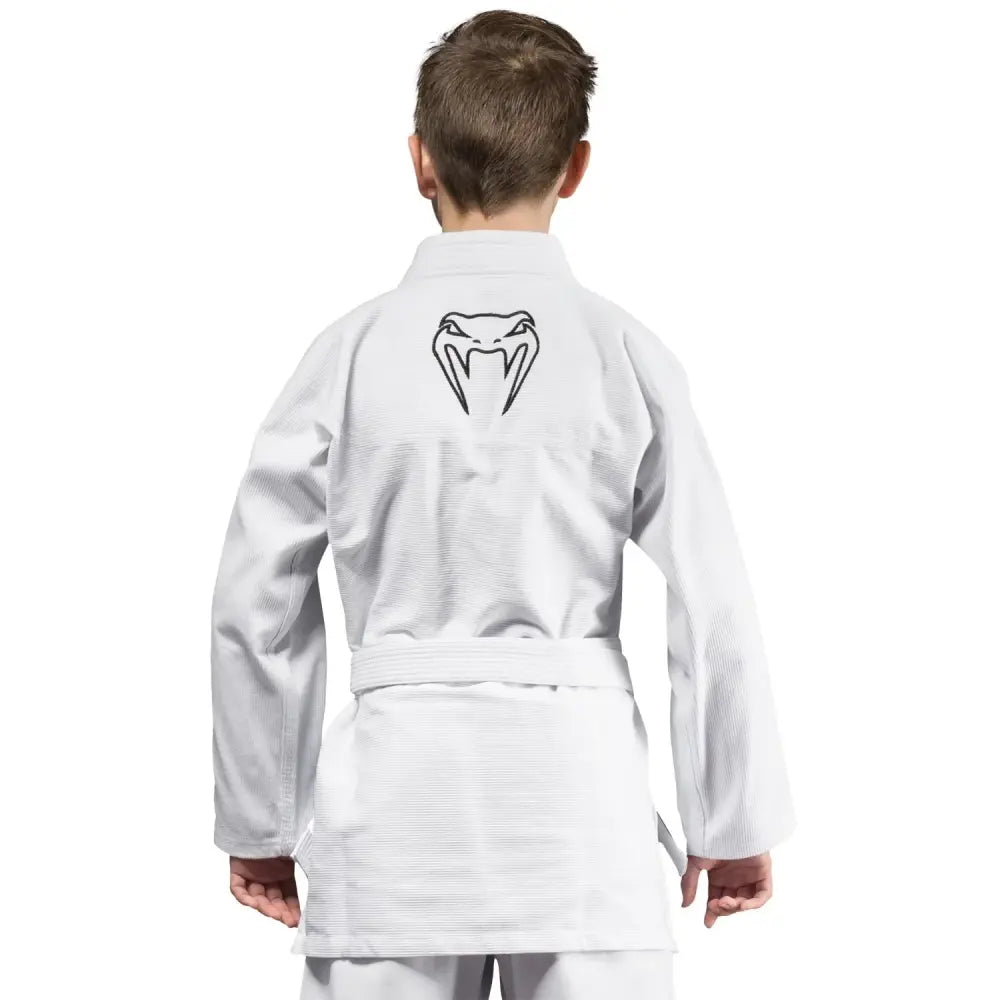 Venum Contender Kids BJJ Gi - White - Martial Arts Supplies Perth