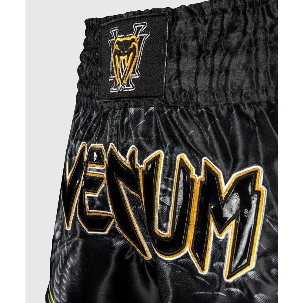 Venum Matupa Muay Thai Shorts - Black/Grey/Gold
