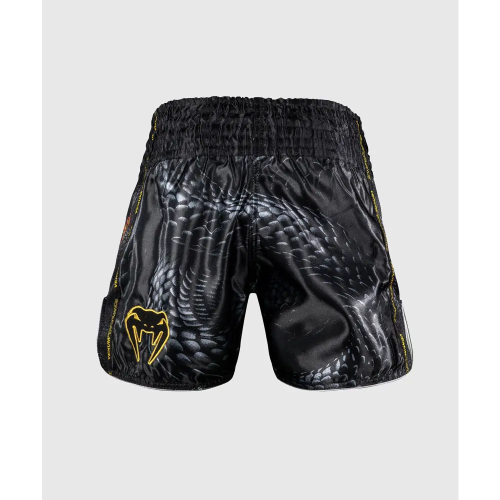 Venum Matupa Muay Thai Shorts - Black/Grey/Gold