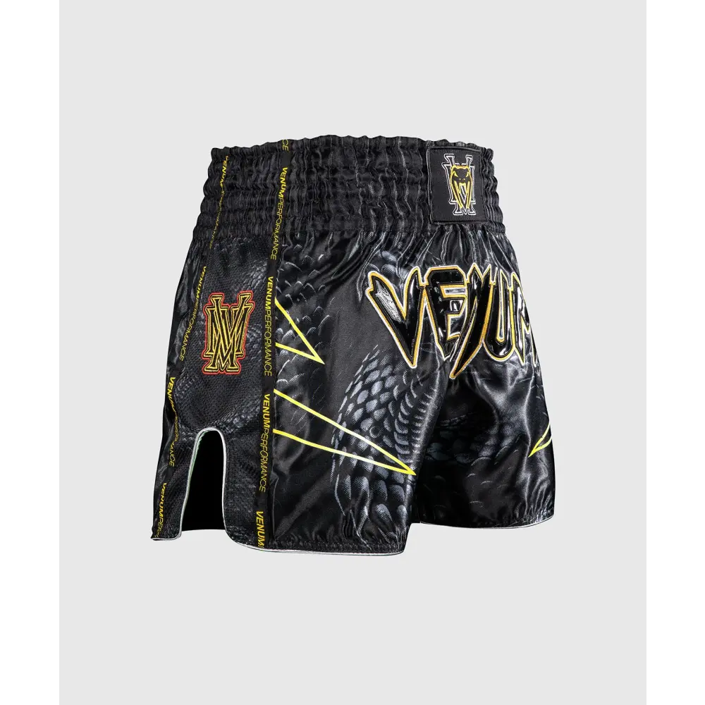 Venum Matupa Muay Thai Shorts - Black/Grey/Gold