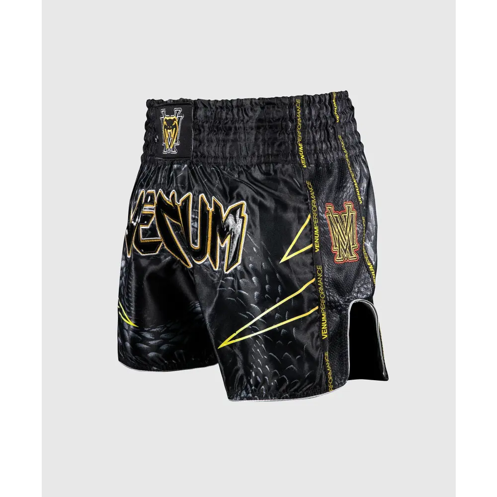 Venum Matupa Muay Thai Shorts - Black/Grey/Gold